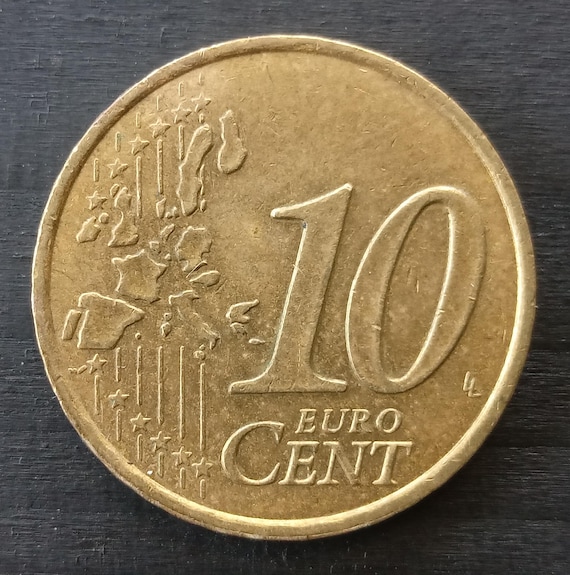 非常に珍しいフランスの2000年10セント硬貨 - Etsy 日本