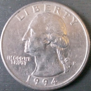 1993 quarter dollar coin - Etsy 日本