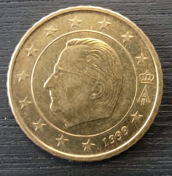 1999年 ベルギー 50ユーロセント硬貨 アルベール2世 1999年 ベルギー 50ユーロセント硬貨 アルベール2世 【公式通販】