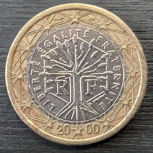 非常に珍しいフランスの2000年10セント硬貨 - Etsy 日本