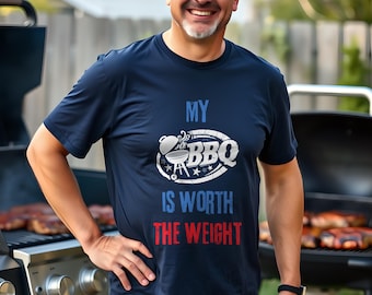 BBQ Grilling T-Shirt: Funny Dad Joke, Summer Cookout Tee