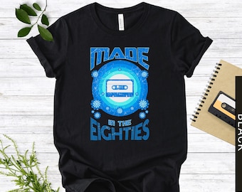 80s Cassette Tape T-Shirt | Retro Eighties Throwback Tee