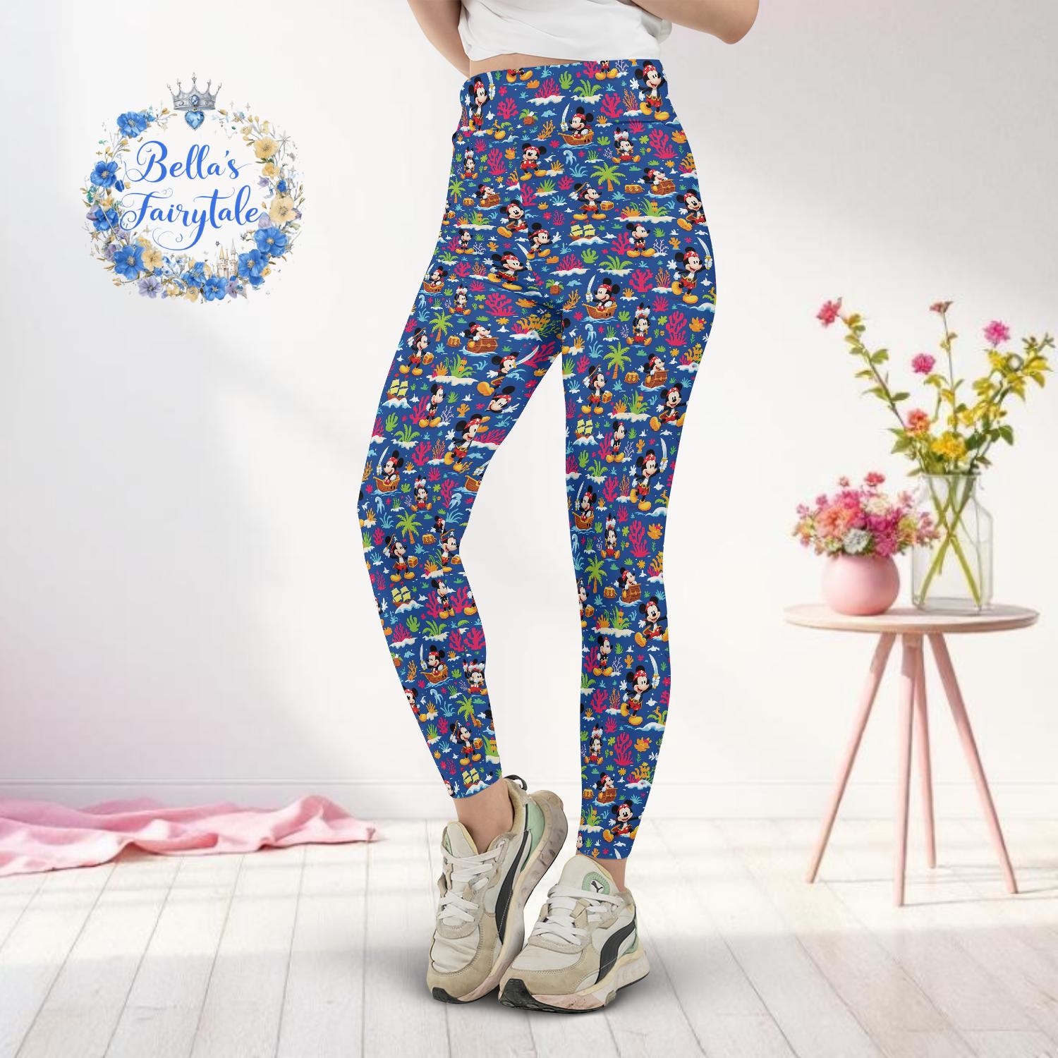 Discover Disney Women Legging, Plus Size Women Legging Legging, Disney Women Legging