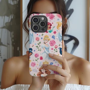Cinderella, UNIQUE Disney Phone Case, Disney Tough Case, Disney Phone Case for iPhone Samsung Google Pixel