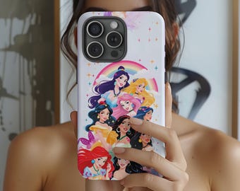 Disney Princesses, UNIQUE Disney Phone Case, Disney Tough Case, Disney MagSafe Phone Case for iPhone 17 Samsung S26 Google Pixel