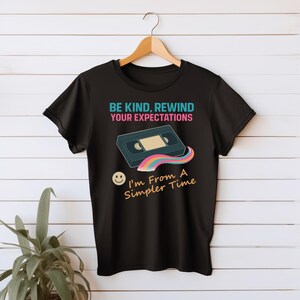 Camiseta divertida de los 90, camiseta retro VHS, camiseta de película nostálgica, regalo para la generación X, idea de regalo para millennials