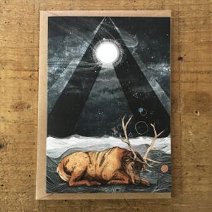 El sueño que no duerme // Tarjeta de felicitación
