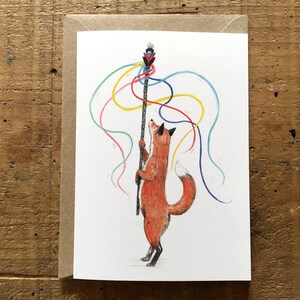 May Fox // Greeting Card