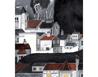 This Way Home // Signed A4 print