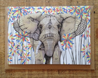 Elephant // Greeting Card