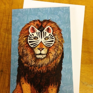 ZebraLion // Carte de voeux