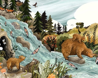 Bears // Signed A5 Print