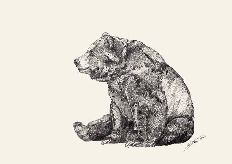 Bear // Greeting Card image 2