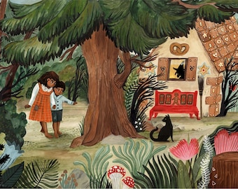 Hansel & Gretel  // Signed A3 print