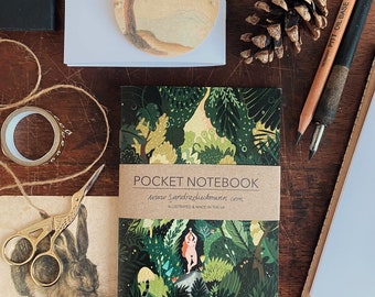 Notebook, Jotter, Mini Sketchbook | FOREST SPIRIT