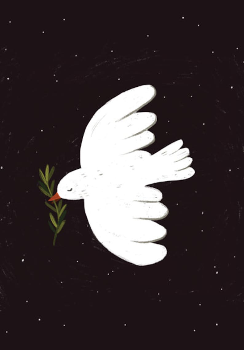 Peace Dove // Greeting Card image 2