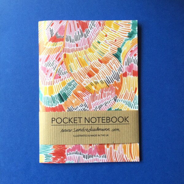 Notebook, Jotter, Mini Sketchbook | Pattern 6