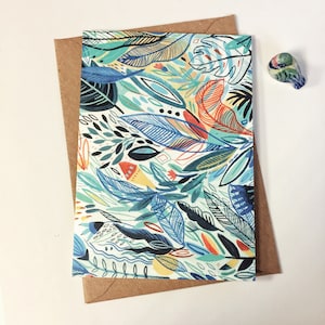 Jungle Leaves // Greeting Card