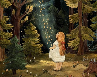 Star Talers // Signed A4 print