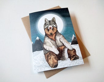 Wear Wolf // Greeting Card