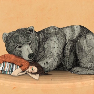 Łowczyni // Wydruk A5 5x8