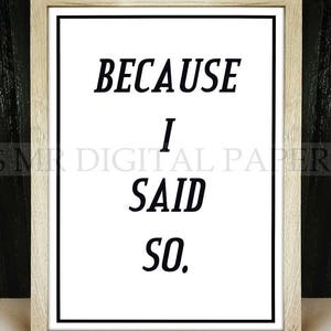 Funny Saying Print / Office Art /Office Decor / Funny Printable / Funny Quote Wall Art / Digital Instant Download / Print Gift / Art Print