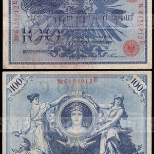 Allemand Reichnote / Allemagne argent / Digital Paper / allemand monnaie / Antique argent / Antique éphémères / numérique en téléchargement immédiat