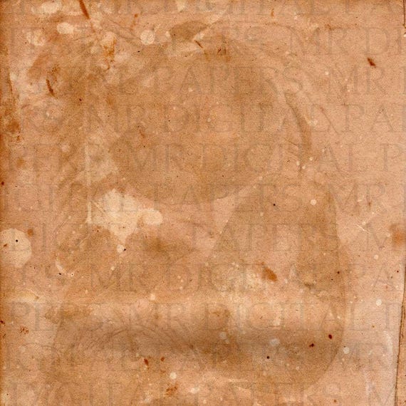 Antique Book Page / Scrapbook Paper / Vintage Paper Texture