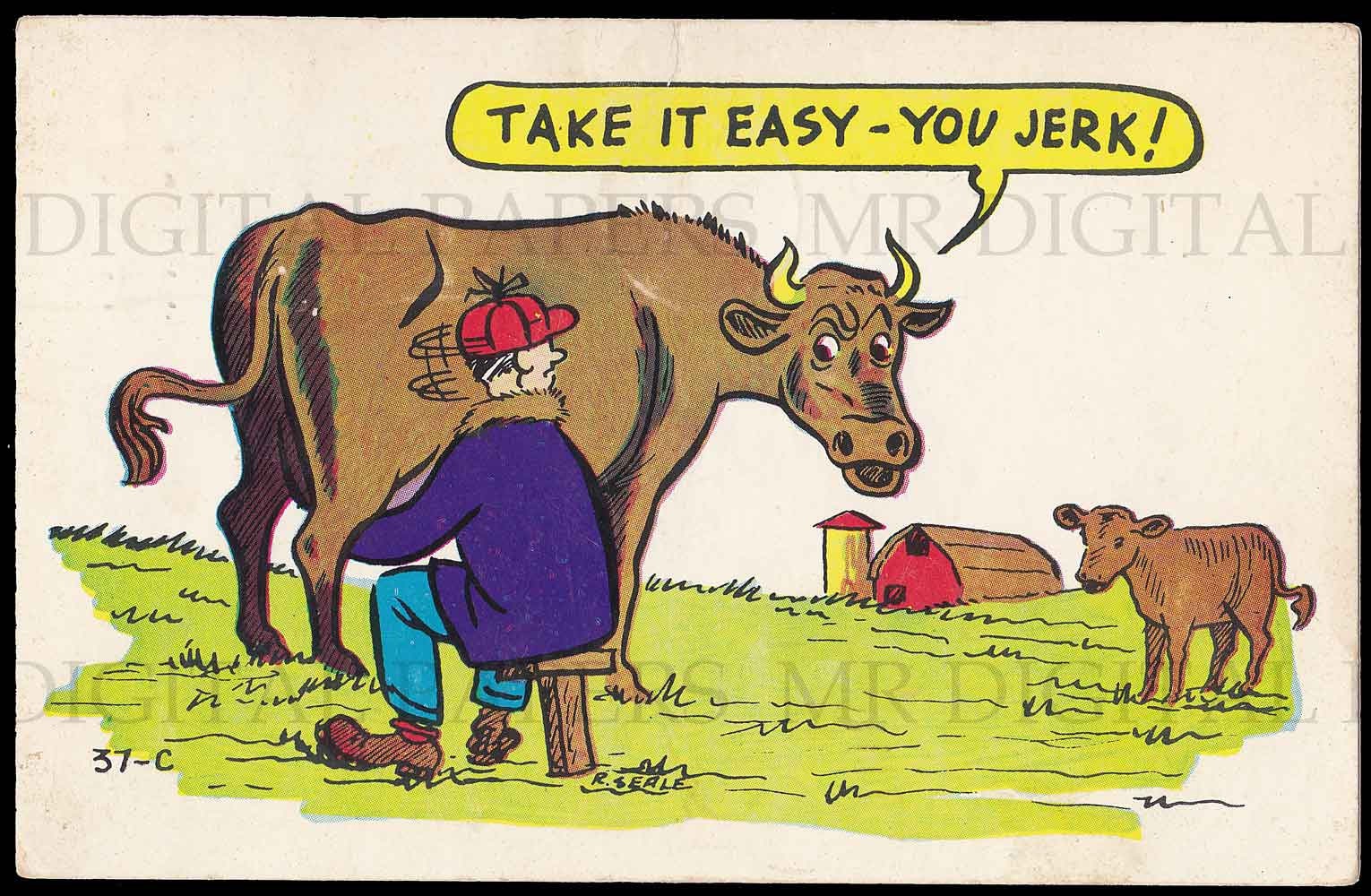 Antique Postcard / Humorous Card / Funny Postcard / Digital - Etsy Canada