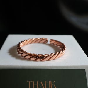 2 Twisted Copper Tensor Bracelet – Your Everyday Energy Companion - Custom Frequency Jewelry, Tensorviet