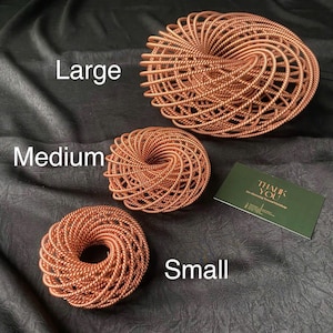 Tensor Torus Small Size - Strumento di allineamento energetico, amplificatore di meditazione, design ispirato al PEMF, frequenza personalizzata