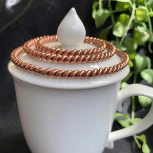 Anillo tensor de cobre hecho a mano de 1/2 codo: Herramientas de meditación y sanación - Tensorviet