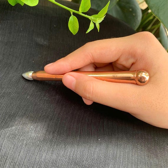 Copper Acupressure Pen - 144MHz Energy Healing Tool, Tensor