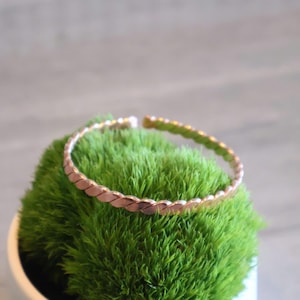 Handmade Copper Tensor Bracelet – Your Everyday Energy Companion - Custom Frequency Jewelry