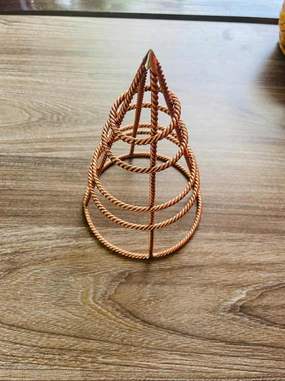 Special Conical Pyramid with Tensor Ring Design -Frequency 144Mhz, 177Mhz, 188Mhz