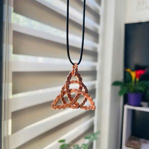 Pendant Celtic 432Mhz, Tensor Pendant, Tensor Ring, Tensor Generator, Energy Rings, Tensorviet