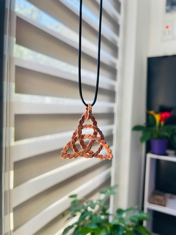Pendant Celtic 432Mhz, Tensor Pendant, Tensor Ring, Tensor Generator, Energy Rings, Tensorviet