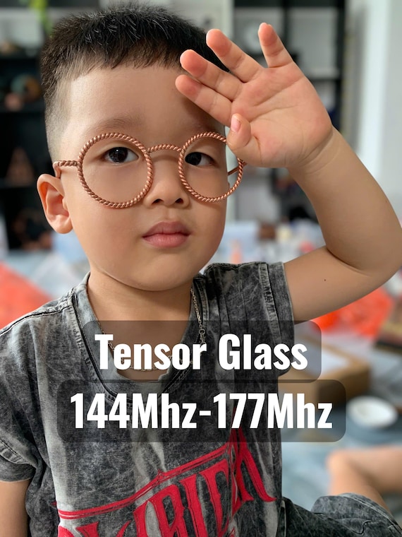 Handmade Copper Energy Glasses: EMF Protection, Tensor Generator