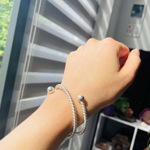 Tensor Silver Bracelet – Custom Frequency, Handwoven Energy Tool, Spiritual Jewelry, Tensorviet, Tensor Rings