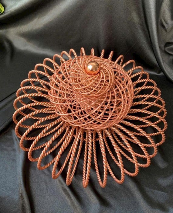 Energetic Copper Torus with Sacred Geometry - Perfect for Energy Healing