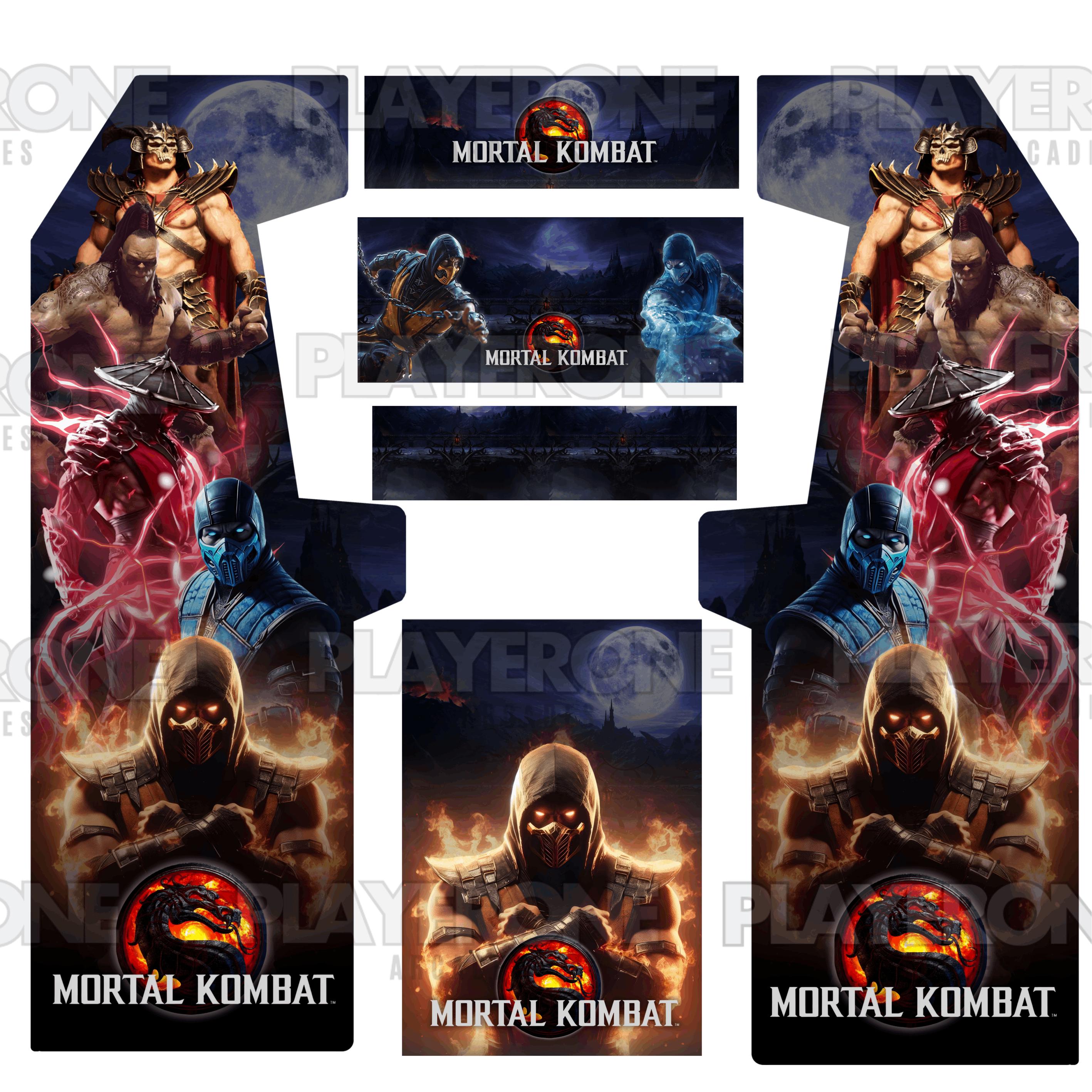 Borne d'arcade Mortal Kombat - Live Décor Production