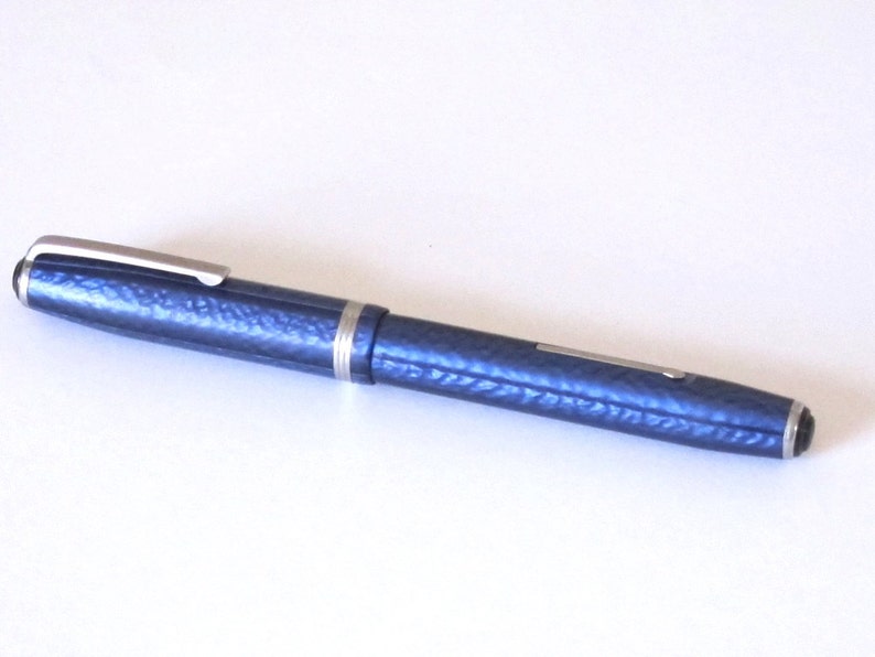 Vintage 1950's Esterbrook Blue Fountain Pen J Series Etsy