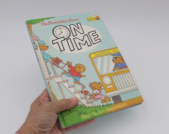 Berenstain Bears On Time Book Telling Time Analog Rhyming School Homeschool