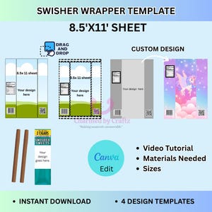 Custom Sweet Cigar Party Labels Wrappers | Birthday | Memorial Weddings | Baby Showers | Special Events | Printable | Cigar Pack