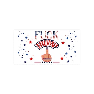 Funny Anti-Trump Bumper Sticker | Political Car Decal | Election Humor Sticker | Waterproof Vinyl Car Sticker | Anti MAGA Decal | Activist