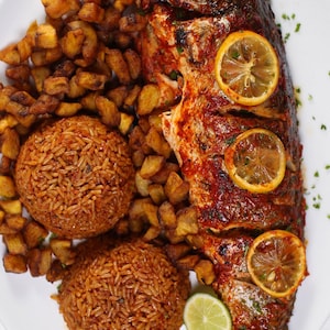 Rich Nigerian jollof rice