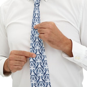 Catholic Virgin Mary Necktie, Wedding Accessory, Business Gift, Formal Wear, Father&#39;s Day Present, Christmas Gift for Him