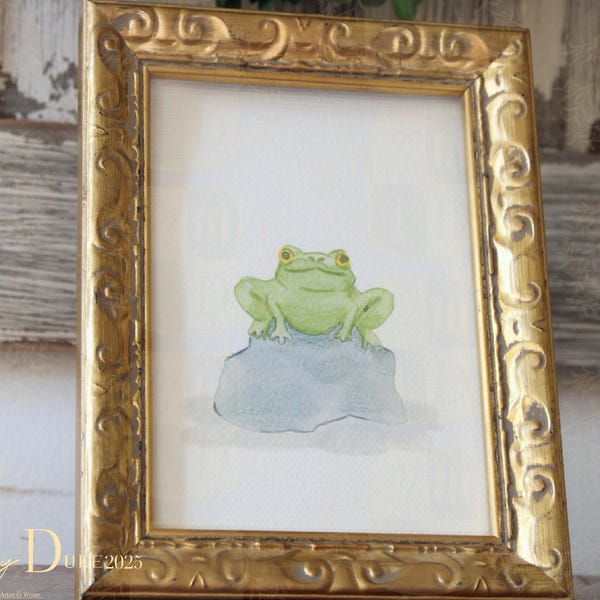 Nursery Art Collection - Prints Of The Princess And The Frog Fairytale