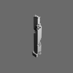 Mahanakhon-Turm STL-Datei - Modernes Wolkenkratzer 3D druckbares Modell