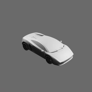 Lamborghini Gallardo (2003) STL File – Luxury Sports Car 3D Printable Model